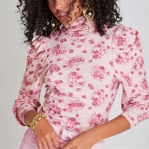 Trade/sell Loveshackfancy Vienna top xsmall EUC🩷🌈